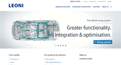 Desktop Screenshot of leoni-wiring-systems.com